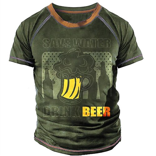 Men's Unisex T shirt 3D Print Graphic Wine bottle Crew Neck Street Daily Print Short Sleeve Tops Casual Designer Big and Tall Sports Army Green
Men's Unisex T shirt 3D Print Graphic Wine bottle Crew Neck Street Daily Print Short Sleeve Tops Casual Designer Big and Tall Sports Army Green