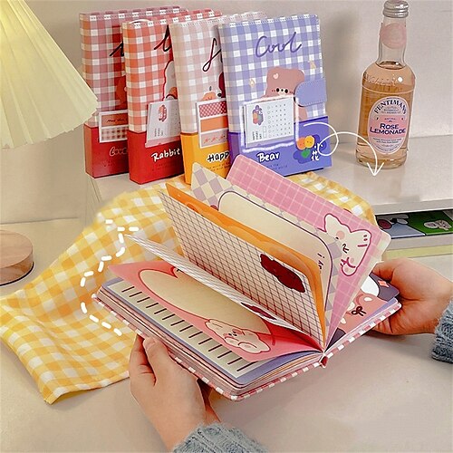 2022 Pocket Daily Weekly Monthly A5 5.8×8.3 Inch Kawaii Cartoon Cute PU Hardcover Portable Small Pocket Planner 200 Pages for School Office Student
2022 Pocket Daily Weekly Monthly A5 5.8×8.3 Inch Kawaii Cartoon Cute PU Hardcover Portable Small Pocket Planner 200 Pages for School Office Student