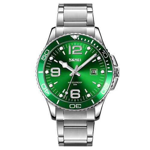SKMEI Quartz Watch for Men Analog Quartz Stylish Stylish Casual Waterproof Calendar Alloy Alloy Fashion
SKMEI Quartz Watch for Men Analog Quartz Stylish Stylish Casual Waterproof Calendar Alloy Alloy Fashion