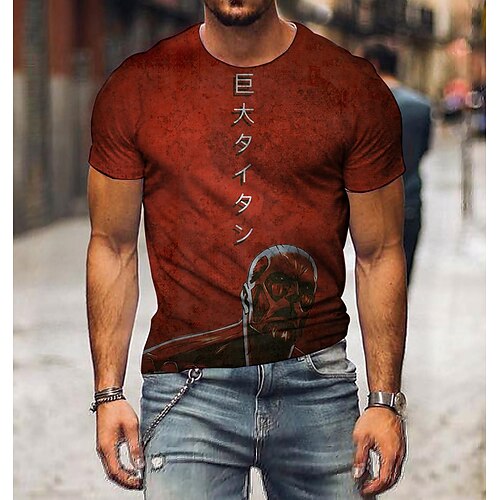 Inspired by Attack on Titan Titanite T-shirt Anime 100% Polyester Anime Classic Retro Vintage T-shirt For Men's
Inspired by Attack on Titan Titanite T-shirt Anime 100% Polyester Anime Classic Retro Vintage T-shirt For Men's