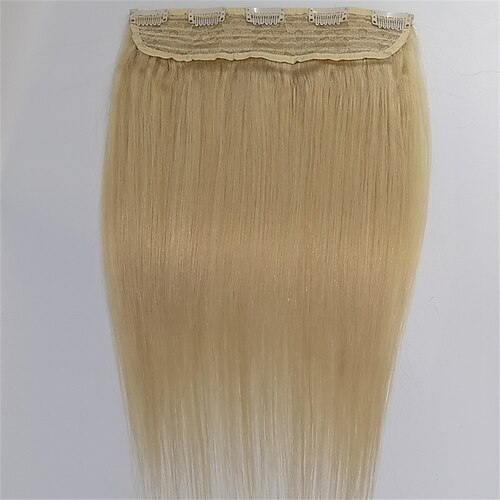 613#Blonde One Piece Clip in Hair Extensions Real Human Hair Remy Human Hair Straight Clip in Extensions One Piece Extensions Thick End 14-24 Inch 500g 1B
613#Blonde One Piece Clip in Hair Extensions Real Human Hair Remy Human Hair Straight Clip in Extensions One Piece Extensions Thick End 14-24 Inch 500g 1B