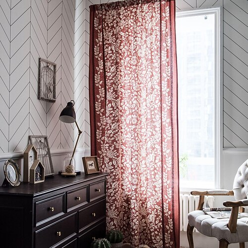 1 Panel Home Curtain Drapes Cotton Linen Semi-Blackout Room Darkening Ruffle Farmhouse Window Treatments Living Room Bedroom Nursery
1 Panel Home Curtain Drapes Cotton Linen Semi-Blackout Room Darkening Ruffle Farmhouse Window Treatments Living Room Bedroom Nursery
