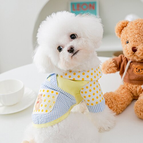 Dog Cat Jumpsuit Cartoon Fashion Cute Holiday Casual / Daily Dog Clothes Puppy Clothes Dog Outfits Soft Yellow Costume for Girl and Boy Dog Cloth XS S M L XL 2XL
Dog Cat Jumpsuit Cartoon Fashion Cute Holiday Casual / Daily Dog Clothes Puppy Clothes Dog Outfits Soft Yellow Costume for Girl and Boy Dog Cloth XS S M L XL 2XL