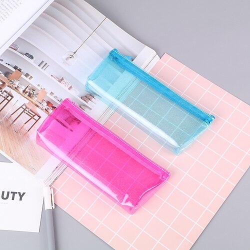 PencilCasePenPouchMarkerBag Waterproof Wear-Resistant Transparent TPU for School Office Student
PencilCasePenPouchMarkerBag Waterproof Wear-Resistant Transparent TPU for School Office Student