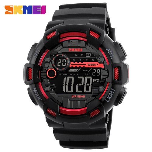 SKMEI Digital Watch for Men Digital Digital Stylish Stylish Casual Waterproof Calendar Noctilucent Alloy Alloy Fashion
SKMEI Digital Watch for Men Digital Digital Stylish Stylish Casual Waterproof Calendar Noctilucent Alloy Alloy Fashion