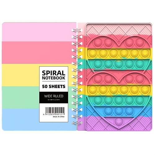 Lined Notebook Notebook Ruled A5 5.8×8.3 Inch Kawaii Cartoon Aesthetic Silicone SoftCover Portable 50 Pages Notebook for School Student Kids
Lined Notebook Notebook Ruled A5 5.8×8.3 Inch Kawaii Cartoon Aesthetic Silicone SoftCover Portable 50 Pages Notebook for School Student Kids