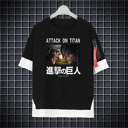Inspired by Attack on Titan Eren Jaeger Wings of Freedom Cosplay Costume T-shirt Polyester / Cotton Blend Pattern Harajuku Graphic Kawaii T-shirt For Men's / Women's / Couple's
Inspired by Attack on Titan Eren Jaeger Wings of Freedom Cosplay Costume T-shirt Polyester / Cotton Blend Pattern Harajuku Graphic Kawaii T-shirt For Men's / Women's / Couple's