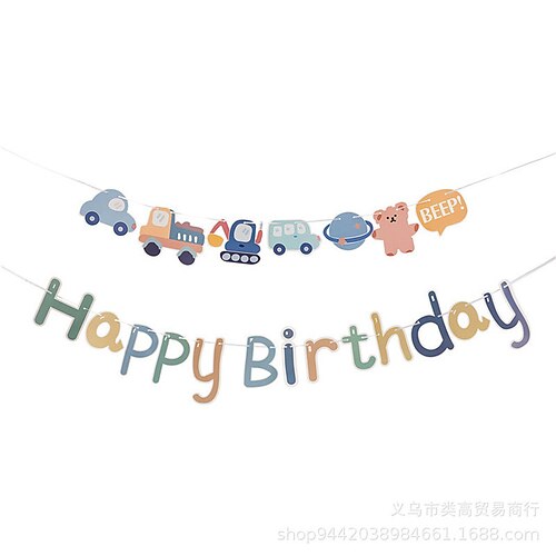 Macaron Birthday dress up pull flag children's first birthday letter traffic engineering car banner hoist flag garland paper
Macaron Birthday dress up pull flag children's first birthday letter traffic engineering car banner hoist flag garland paper