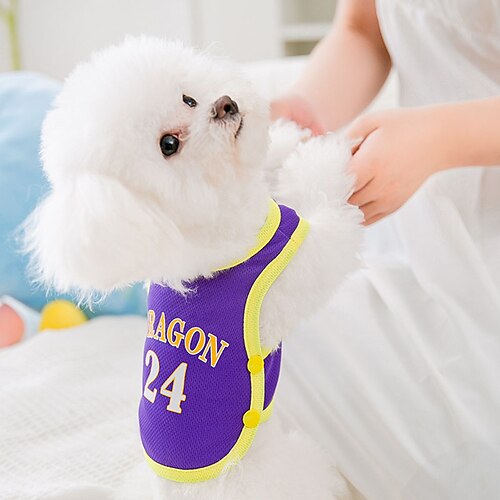 Dog Cat Vest Quotes Sayings Fashion Cute Sports Casual / Daily Dog Clothes Puppy Clothes Dog Outfits Soft Purple Yellow Costume for Girl and Boy Dog Cloth XS S M L
Dog Cat Vest Quotes Sayings Fashion Cute Sports Casual / Daily Dog Clothes Puppy Clothes Dog Outfits Soft Purple Yellow Costume for Girl and Boy Dog Cloth XS S M L