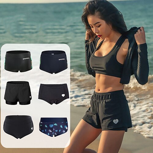 Women's Swim Trunks Swim Shorts Quick Dry Lightweight Board Shorts Bottoms with Pockets Compression Liner Drawstring Swimming Surfing Beach Water Sports Solid Colored Summer
Women's Swim Trunks Swim Shorts Quick Dry Lightweight Board Shorts Bottoms with Pockets Compression Liner Drawstring Swimming Surfing Beach Water Sports Solid Colored Summer