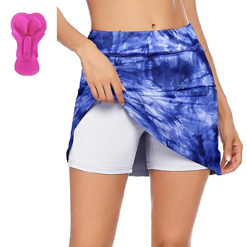 21Grams Women's Cycling Skort Skirt Bike Padded Shorts / Chamois Bottoms Mountain Bike MTB Road Bike Cycling Sports Graffiti 3D Pad Cycling Breathable Quick Dry Dark Blue Polyester Spandex Clothing
21Grams Women's Cycling Skort Skirt Bike Padded Shorts / Chamois Bottoms Mountain Bike MTB Road Bike Cycling Sports Graffiti 3D Pad Cycling Breathable Quick Dry Dark Blue Polyester Spandex Clothing