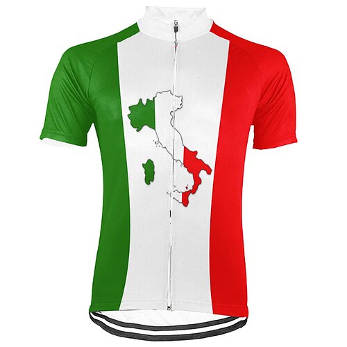21Grams Men's Cycling Jersey Short Sleeve Bike Top with 3 Rear Pockets Mountain Bike MTB Road Bike Cycling Breathable Quick Dry Moisture Wicking Reflective Strips Green Color Block Polyester Spandex
21Grams Men's Cycling Jersey Short Sleeve Bike Top with 3 Rear Pockets Mountain Bike MTB Road Bike Cycling Breathable Quick Dry Moisture Wicking Reflective Strips Green Color Block Polyester Spandex