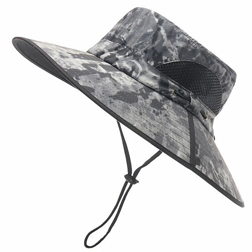 Men's Women's Sun Hat Fishing Hat Hiking Hat Boonie hat Wide Brim Summer Outdoor UV Sun Protection Sunscreen UV Protection Breathable Hat Camouflage Green camouflage Grey camouflage Khaki camouflage
Men's Women's Sun Hat Fishing Hat Hiking Hat Boonie hat Wide Brim Summer Outdoor UV Sun Protection Sunscreen UV Protection Breathable Hat Camouflage Green camouflage Grey camouflage Khaki camouflage