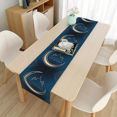 Muslim Ramadan Table Runner Cotton Line Farmhouse Style Table Decor Cover for Wedding Party Tea Party Festival
Muslim Ramadan Table Runner Cotton Line Farmhouse Style Table Decor Cover for Wedding Party Tea Party Festival