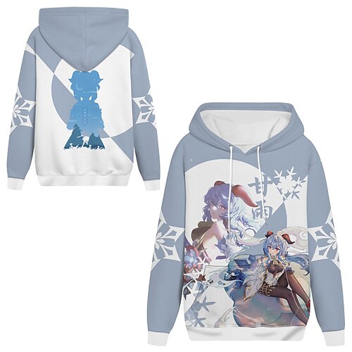 Inspired by Genshin Impact Ganyu Hoodie Anime 100% Polyester Anime 3D Harajuku Graphic Hoodie For Men's / Women's / Couple's
Inspired by Genshin Impact Ganyu Hoodie Anime 100% Polyester Anime 3D Harajuku Graphic Hoodie For Men's / Women's / Couple's