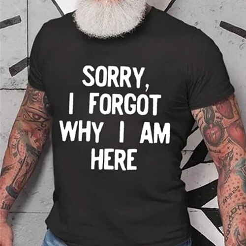 Men's T shirt Hot Stamping Graphic Letter Crew Neck Street Casual Print Short Sleeve Tops Basic Fashion Classic Comfortable White Black Gray
Men's T shirt Hot Stamping Graphic Letter Crew Neck Street Casual Print Short Sleeve Tops Basic Fashion Classic Comfortable White Black Gray