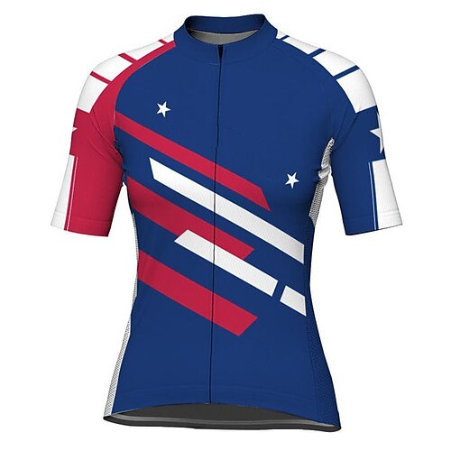 21Grams Women's Short Sleeve Cycling Jersey Bike Top Mountain Bike MTB Road Bike Cycling Dark Blue Spandex Polyester Breathable Quick Dry Moisture Wicking Sports Clothing Apparel / Athleisure
21Grams Women's Short Sleeve Cycling Jersey Bike Top Mountain Bike MTB Road Bike Cycling Dark Blue Spandex Polyester Breathable Quick Dry Moisture Wicking Sports Clothing Apparel / Athleisure