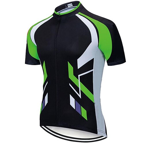 21Grams Men's Cycling Jersey Short Sleeve Bike Top with 3 Rear Pockets Mountain Bike MTB Road Bike Cycling Breathable Quick Dry Moisture Wicking Reflective Strips Green Yellow Rosy Pink Polyester
21Grams Men's Cycling Jersey Short Sleeve Bike Top with 3 Rear Pockets Mountain Bike MTB Road Bike Cycling Breathable Quick Dry Moisture Wicking Reflective Strips Green Yellow Rosy Pink Polyester