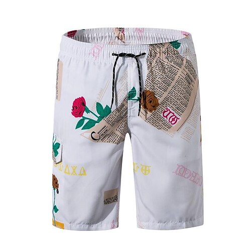 Men's Swim Shorts Swim Trunks Board Shorts Breathable Quick Dry Lightweight Mesh Lining Drawstring with Pockets - Swimming Surfing Water Sports Printed
Men's Swim Shorts Swim Trunks Board Shorts Breathable Quick Dry Lightweight Mesh Lining Drawstring with Pockets - Swimming Surfing Water Sports Printed