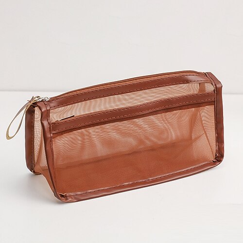 PencilCasePenPouchMarkerBag Slim Transparent Lightweight Gauze for School Office Business
PencilCasePenPouchMarkerBag Slim Transparent Lightweight Gauze for School Office Business