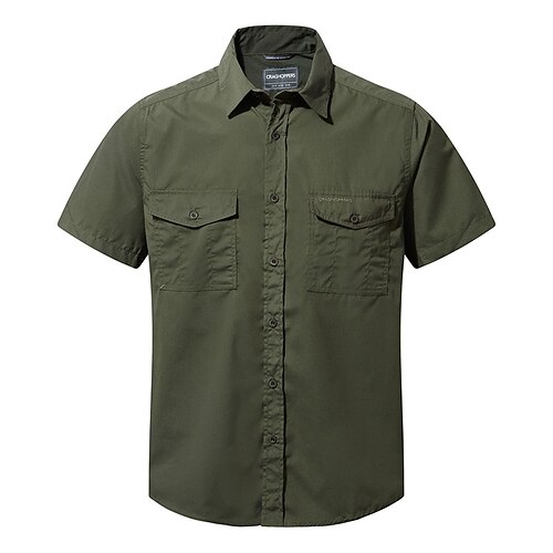 Men's Shirt Solid Color Turndown Street Casual Button-Down Short Sleeve Tops Casual Fashion Breathable Comfortable Army Green
Men's Shirt Solid Color Turndown Street Casual Button-Down Short Sleeve Tops Casual Fashion Breathable Comfortable Army Green