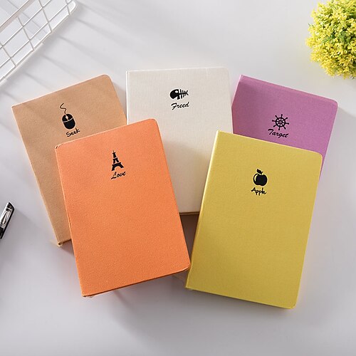 Lined Notebook Lined A5 5.8×8.3 Inch A6 4.1×5.8 Inch Simplicity Solid Color Paper Hardcover Portable 160 Pages Notebook for School Office Business
Lined Notebook Lined A5 5.8×8.3 Inch A6 4.1×5.8 Inch Simplicity Solid Color Paper Hardcover Portable 160 Pages Notebook for School Office Business
