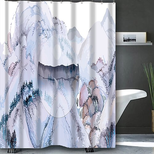 Beautiful View From The Window Pattern Printing Bathroom Shower Curtain Leisure Toilet Four-Piece Design
Beautiful View From The Window Pattern Printing Bathroom Shower Curtain Leisure Toilet Four-Piece Design