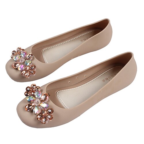 Women's Flats Formal Shoes Rhinestone Flat Heel Round Toe Closed Toe Elegant Casual Daily Office PVC Loafer Spring Summer Almond Green Black
Women's Flats Formal Shoes Rhinestone Flat Heel Round Toe Closed Toe Elegant Casual Daily Office PVC Loafer Spring Summer Almond Green Black