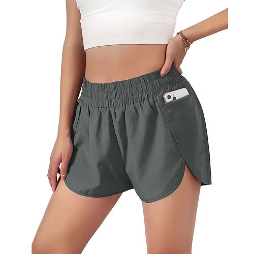 Women's Yoga Shorts Side Pockets 2 in 1 Shorts Athletic Athleisure Spandex Comfy Breathable Quick Dry Yoga Fitness Gym Workout Sportswear Activewear Red Brown Green Gray / Micro-elastic
Women's Yoga Shorts Side Pockets 2 in 1 Shorts Athletic Athleisure Spandex Comfy Breathable Quick Dry Yoga Fitness Gym Workout Sportswear Activewear Red Brown Green Gray / Micro-elastic