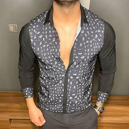 Men's Shirt Color Block Turndown Street Casual Button-Down Long Sleeve Tops Fashion Classic Comfortable Big and Tall Black
Men's Shirt Color Block Turndown Street Casual Button-Down Long Sleeve Tops Fashion Classic Comfortable Big and Tall Black