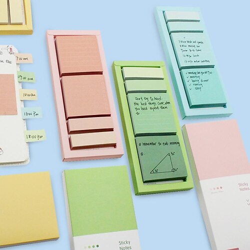 4 pcs Sticky Notes Note Pads 92.15 inch Colorful Paper Cute Self-adhesive Kawaii Post It Notes for School Office Student
4 pcs Sticky Notes Note Pads 92.15 inch Colorful Paper Cute Self-adhesive Kawaii Post It Notes for School Office Student