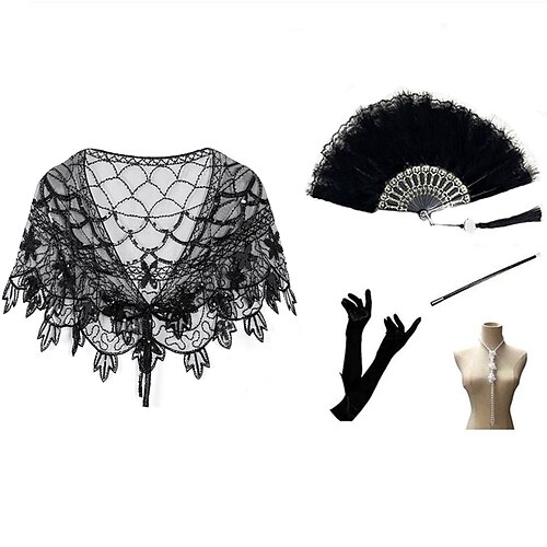 Retro / vintage Vintage Inspireret Den store Gatsby Festkostume Festkjole Dame Pailletter Kostume Årgang Cosplay Fest & Aften Fest / aften Sjal Halloween / Handsker / Halskæder / Handsker / Halskæder
Retro / vintage Vintage Inspireret Den store Gatsby Festkostume Festkjole Dame Pailletter Kostume Årgang Cosplay Fest & Aften Fest / aften Sjal Halloween / Handsker / Halskæder / Handsker / Halskæder