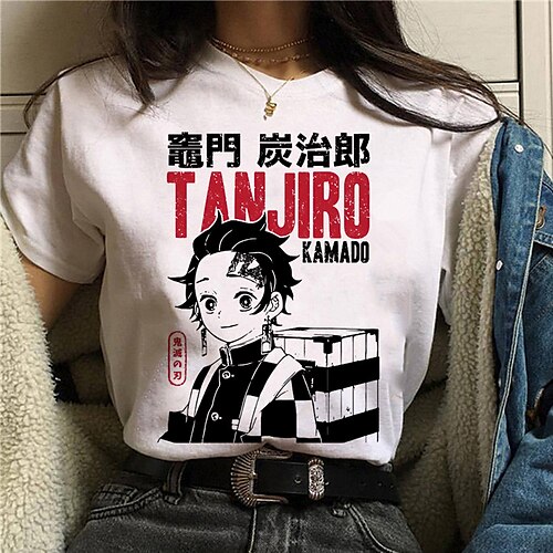 Inspired by Demon Slayer: Kimetsu no Yaiba Kamado Tanjirou T-shirt Cartoon 100% Polyester Anime Harajuku Graphic Kawaii T-shirt For Men's / Women's / Couple's
Inspired by Demon Slayer: Kimetsu no Yaiba Kamado Tanjirou T-shirt Cartoon 100% Polyester Anime Harajuku Graphic Kawaii T-shirt For Men's / Women's / Couple's