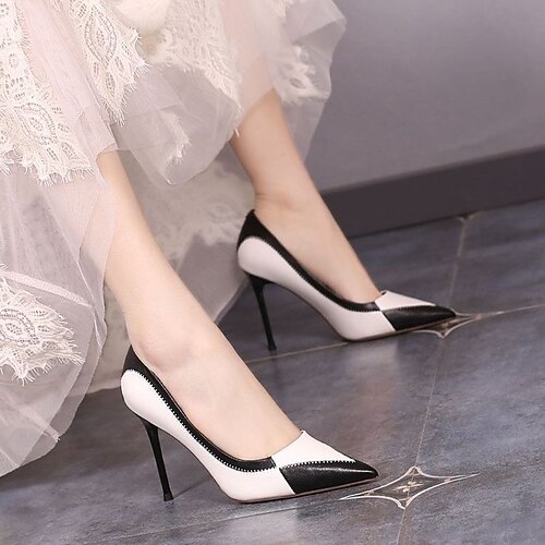 Women's Heels Work Daily Plus Size Summer Pumps Pointed Toe Classic Walking Shoes PU Leather Loafer Solid Colored Black Green
Women's Heels Work Daily Plus Size Summer Pumps Pointed Toe Classic Walking Shoes PU Leather Loafer Solid Colored Black Green