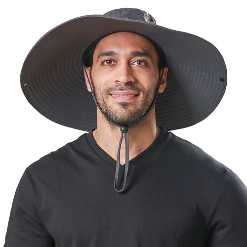 Men's Women's Sun Hat Fishing Hat Hiking Hat Boonie hat Wide Brim Summer Outdoor UV Sun Protection Sunscreen UV Protection Breathable Hat Navy Back Green for Fishing Climbing Running / Quick Dry
Men's Women's Sun Hat Fishing Hat Hiking Hat Boonie hat Wide Brim Summer Outdoor UV Sun Protection Sunscreen UV Protection Breathable Hat Navy Back Green for Fishing Climbing Running / Quick Dry