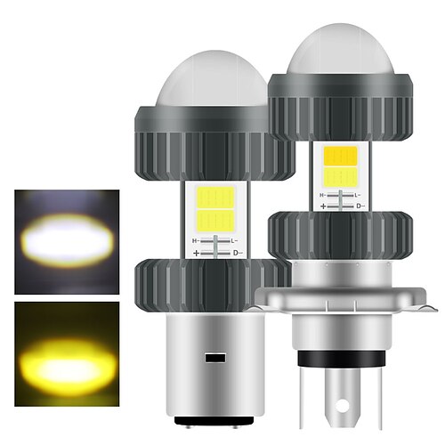 1pcs BA20D H4 Headlight Bulb H6 LED Scooter Light Hi-Lo Beam Light Lamp Bulb Motorcycle Auxiliary Lights Led Headlight 12V
1pcs BA20D H4 Headlight Bulb H6 LED Scooter Light Hi-Lo Beam Light Lamp Bulb Motorcycle Auxiliary Lights Led Headlight 12V