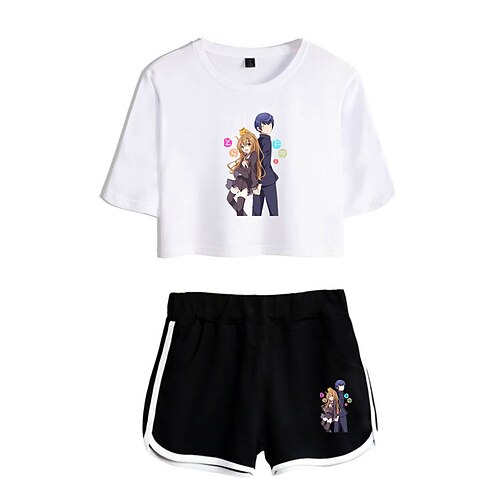Inspired by Toradora Aisaka Taiga Outfits Crop Top 100% Polyester Anime Harajuku Graphic Shorts For Women's
Inspired by Toradora Aisaka Taiga Outfits Crop Top 100% Polyester Anime Harajuku Graphic Shorts For Women's