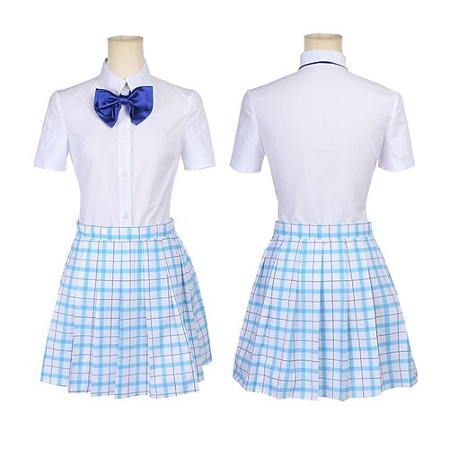 Inspired by A Silent Voice Shouko Nishimiya Anime Cosplay Costumes Japanese Cosplay Suits Blouse Skirt Bow For Women's
Inspired by A Silent Voice Shouko Nishimiya Anime Cosplay Costumes Japanese Cosplay Suits Blouse Skirt Bow For Women's