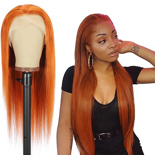 Orange Lace Front Wigs Human Hair Straight 13x4 Lace Front Wigs Glueless Human Hair Wigs for Black Women 150% Density Glueless Wig Brazilian Virgin Hair Pre Plucked with Baby Hair 16-32 Inch
Orange Lace Front Wigs Human Hair Straight 13x4 Lace Front Wigs Glueless Human Hair Wigs for Black Women 150% Density Glueless Wig Brazilian Virgin Hair Pre Plucked with Baby Hair 16-32 Inch