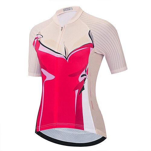21Grams Women's Short Sleeve Cycling Jersey Summer Spandex Red Bike Top Mountain Bike MTB Road Bike Cycling Quick Dry Moisture Wicking Sports Clothing Apparel / Athleisure
21Grams Women's Short Sleeve Cycling Jersey Summer Spandex Red Bike Top Mountain Bike MTB Road Bike Cycling Quick Dry Moisture Wicking Sports Clothing Apparel / Athleisure