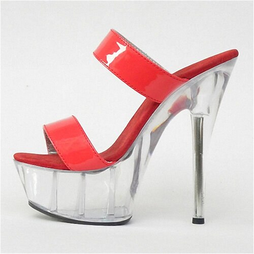 Mulheres Sandálias Festa Praia Presilha Stiletto Ponta Redonda Peep Toe Pele PU Mocassim Cor Sólida Vermelho
Mulheres Sandálias Festa Praia Presilha Stiletto Ponta Redonda Peep Toe Pele PU Mocassim Cor Sólida Vermelho