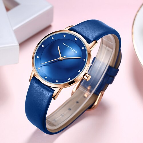 MINI FOCUS Quartz Watch for Women Analog Quartz Stylish Fashion Waterproof Stainless Steel PU Leather Fashion
MINI FOCUS Quartz Watch for Women Analog Quartz Stylish Fashion Waterproof Stainless Steel PU Leather Fashion