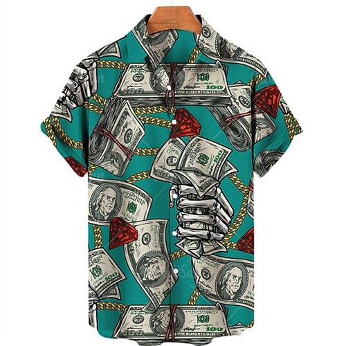 Men's Shirt Dollars Turndown Street Casual 3D Button-Down Tops Casual Fashion Breathable Comfortable Green Black Brown
Men's Shirt Dollars Turndown Street Casual 3D Button-Down Tops Casual Fashion Breathable Comfortable Green Black Brown