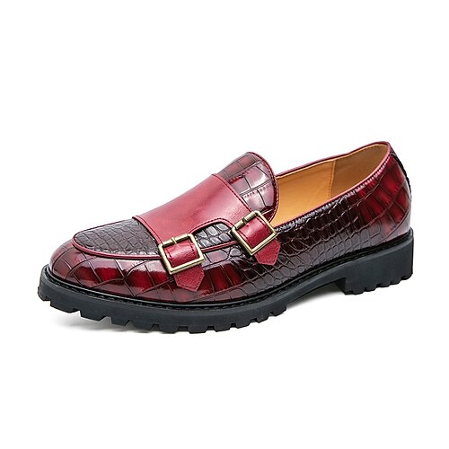 Hombre Zapatos de taco bajo y Slip-On Zapatos de Mojes Tallas Grandes Negocios Casual Clásico Diario PU Vino Negro Verano
Hombre Zapatos de taco bajo y Slip-On Zapatos de Mojes Tallas Grandes Negocios Casual Clásico Diario PU Vino Negro Verano