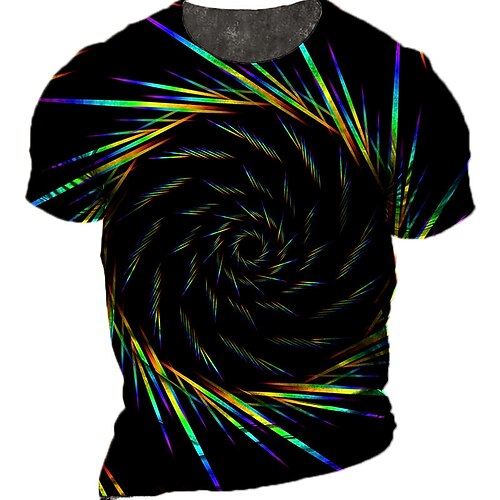 Men's Unisex T shirt 3D Print Graphic Prints Geometry Crew Neck Street Daily Print Short Sleeve Tops Casual Designer Big and Tall Sports Black
Men's Unisex T shirt 3D Print Graphic Prints Geometry Crew Neck Street Daily Print Short Sleeve Tops Casual Designer Big and Tall Sports Black