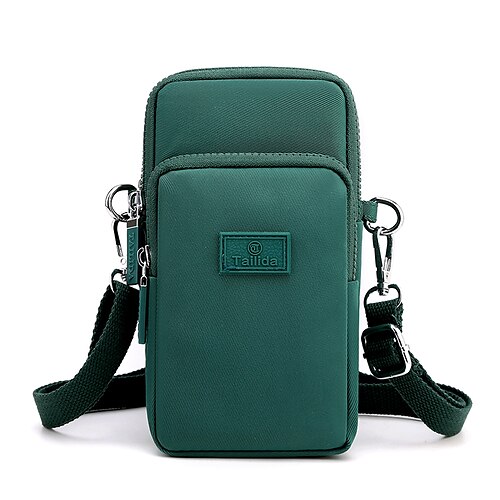 Dame Mobilveske Crossbodyvesker Skulderveske Oxfordtøy Syntetisk utendørs Daglig Knapper Glidelås Helfarge Vin Svart Rosa
Dame Mobilveske Crossbodyvesker Skulderveske Oxfordtøy Syntetisk utendørs Daglig Knapper Glidelås Helfarge Vin Svart Rosa