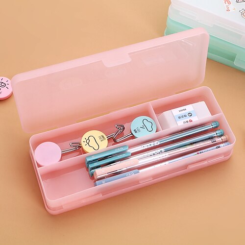 PencilCasePenPouchMarkerBag Waterproof Cute Creative Plastics for School Student Kids
PencilCasePenPouchMarkerBag Waterproof Cute Creative Plastics for School Student Kids