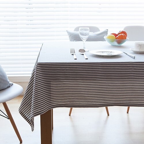 Farmhouse Style Tablecloth Cotton Linen Rectangle Table Cloths for Kitchen Dining, Party, Holiday, Christmas, Buffet
Farmhouse Style Tablecloth Cotton Linen Rectangle Table Cloths for Kitchen Dining, Party, Holiday, Christmas, Buffet