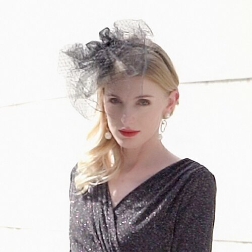 eleganter Tüll / Sinamay / Abaca Fascinator mit Tüll 1pc besonderer Anlass / Party / Abendkopfschmuck
eleganter Tüll / Sinamay / Abaca Fascinator mit Tüll 1pc besonderer Anlass / Party / Abendkopfschmuck