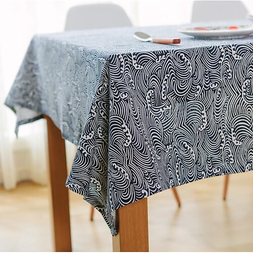Farmhouse Style Tablecloth Cotton Linen Rectangle Table Cloths for Kitchen Dining, Party, Holiday, Christmas, Buffet
Farmhouse Style Tablecloth Cotton Linen Rectangle Table Cloths for Kitchen Dining, Party, Holiday, Christmas, Buffet